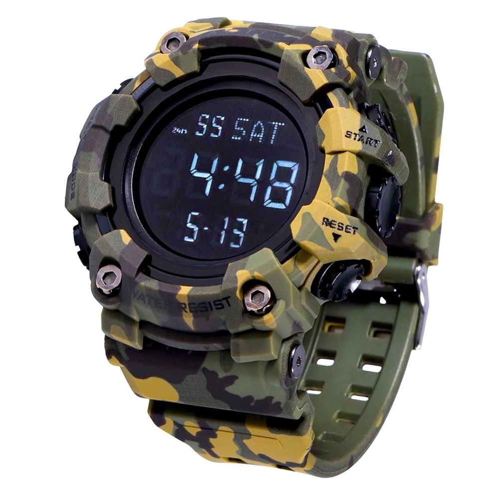 Invicta X Activa Digital 56mm Quartz Camouflage Watch NIB